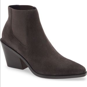 RAG & BONE $495 Razor Chelsea Bootie NWT Asphalt Suede